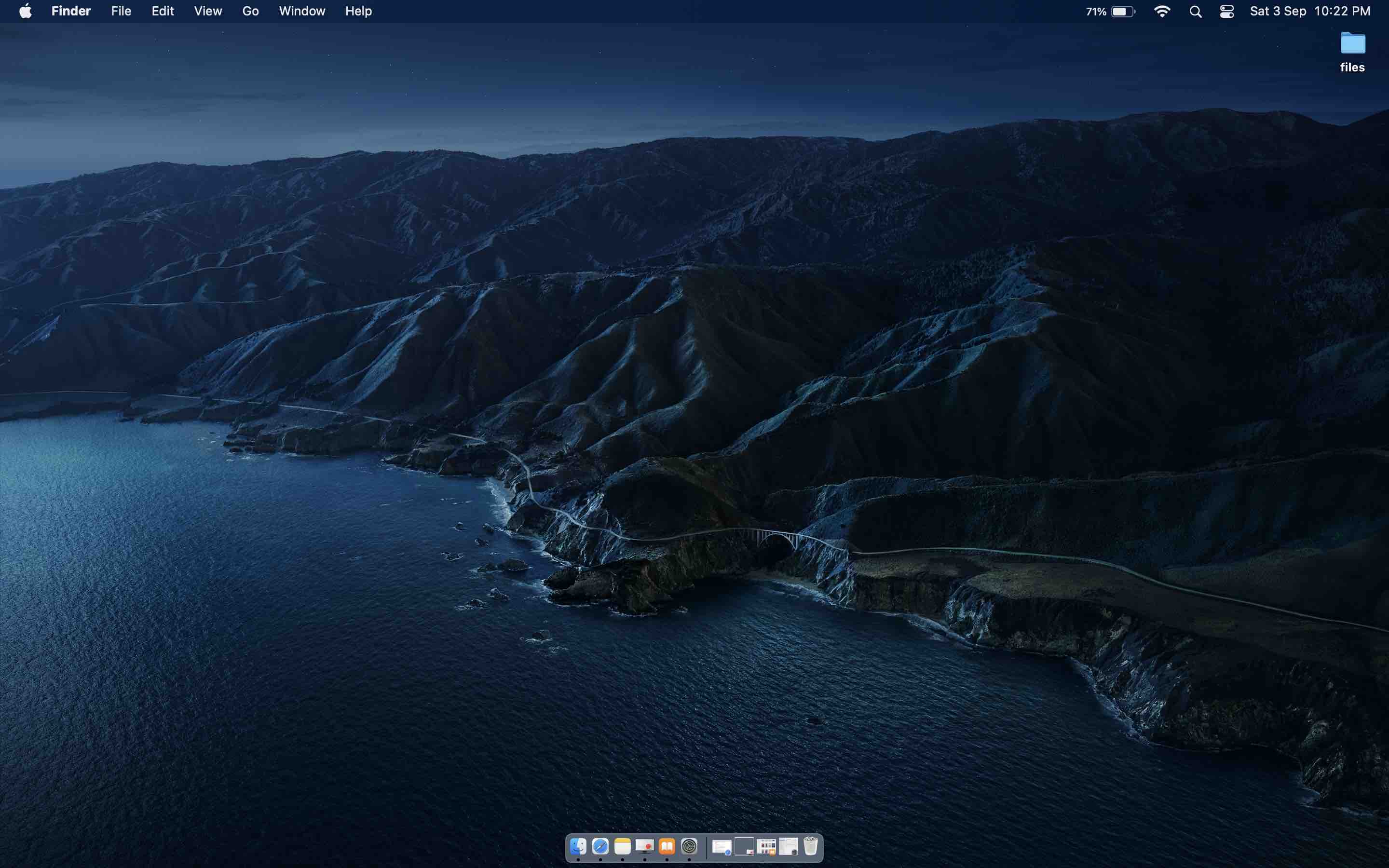 10 PM Night - Dynamic Desktop Wallpaper - macOS Ventura